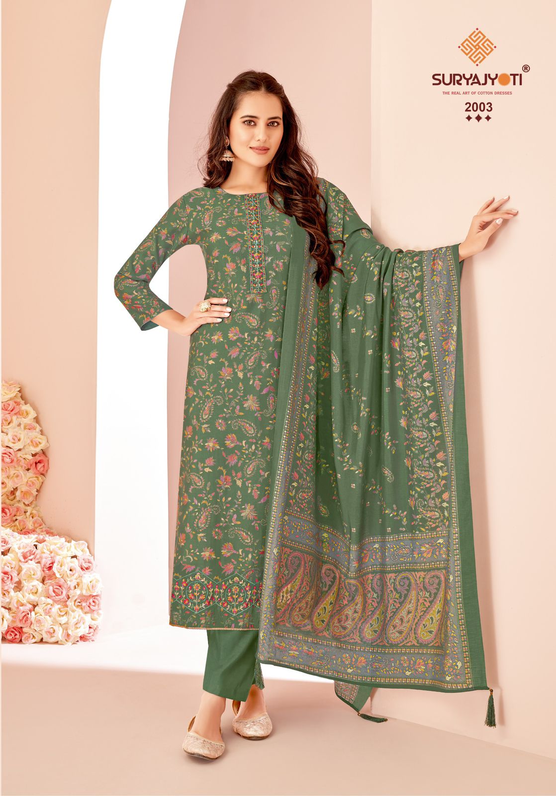 Kanika Vol 2 By Suryajyoti Modal Foil Printed Dress Material Wholesale Price In Surat
